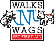 walks n wags logo