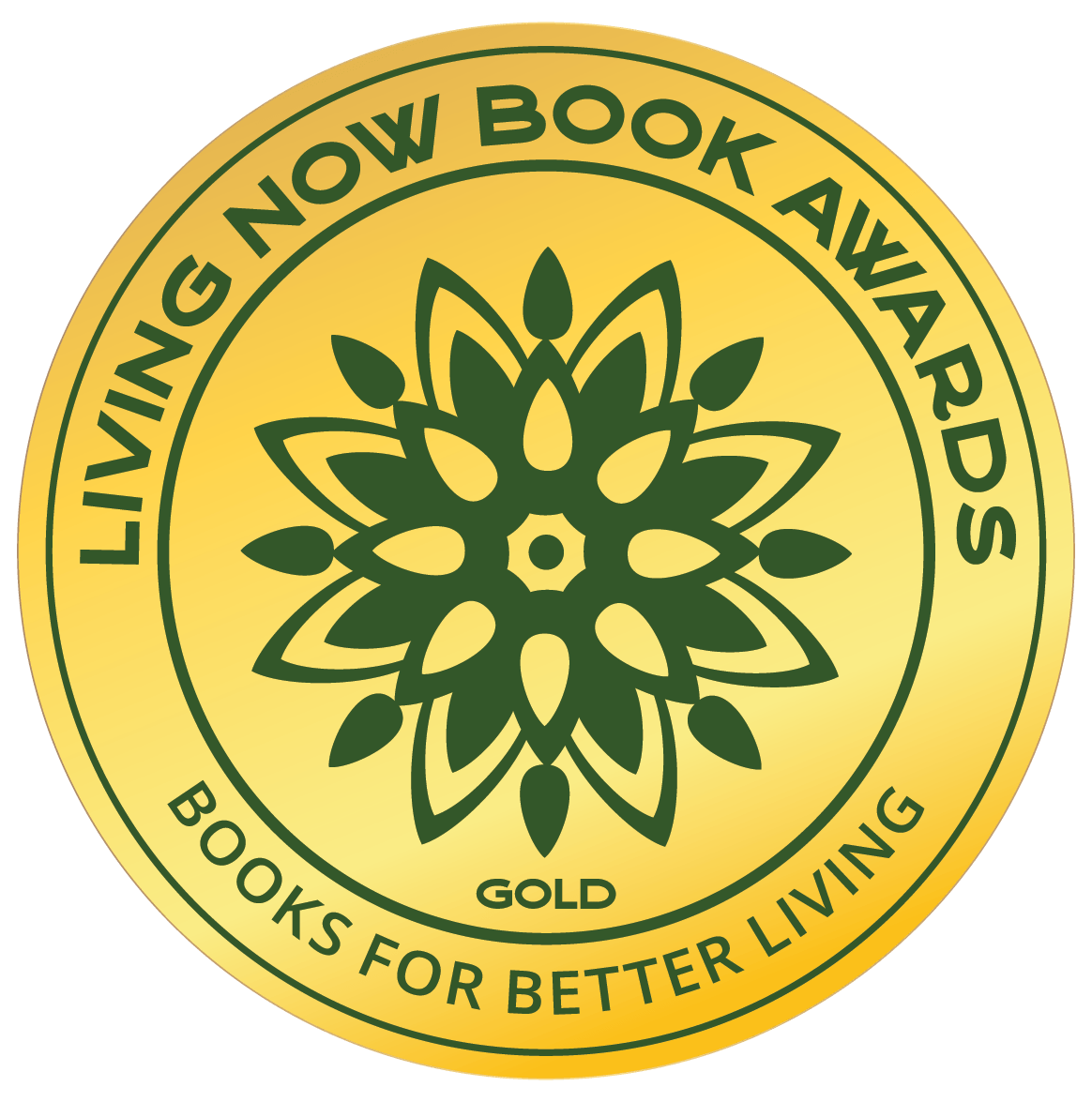 Living Now Book Awards Gold Logo